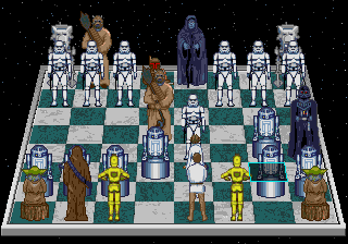 Скриншот игры Star Wars Chess